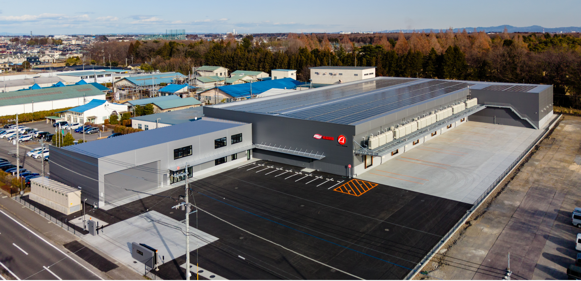 壬生冷凍倉庫及び管理棟 設計デザイン業務